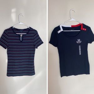 Women’s Tommy Hilfiger shirts tops blouse logo new